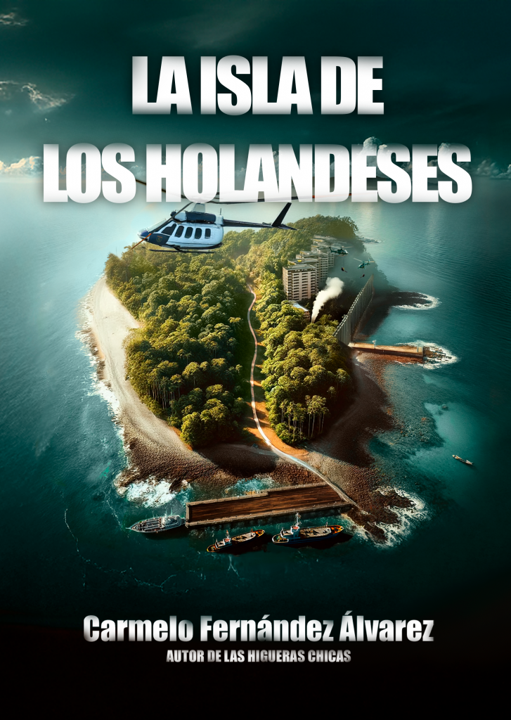 Portada de La Isla de los Holandeses, de Carmelo Fernández Álvarez